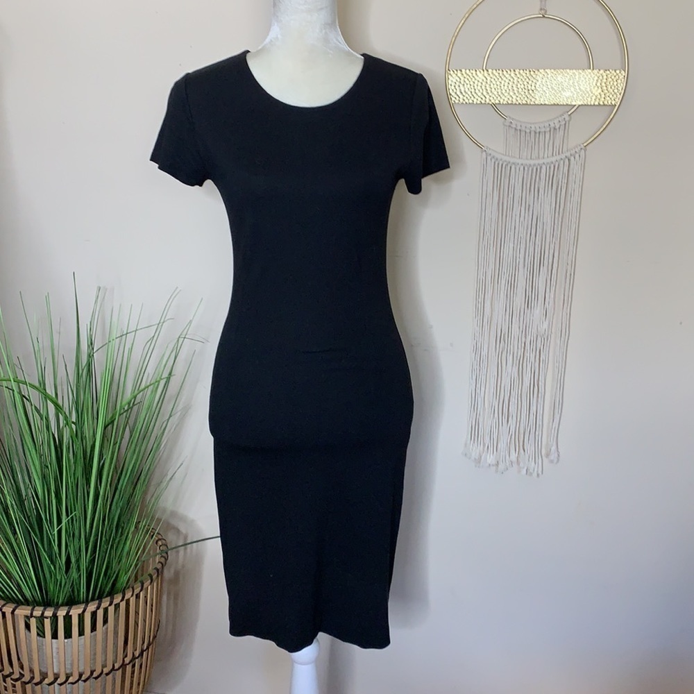 filippa k • short sleeve tailored jersey dress